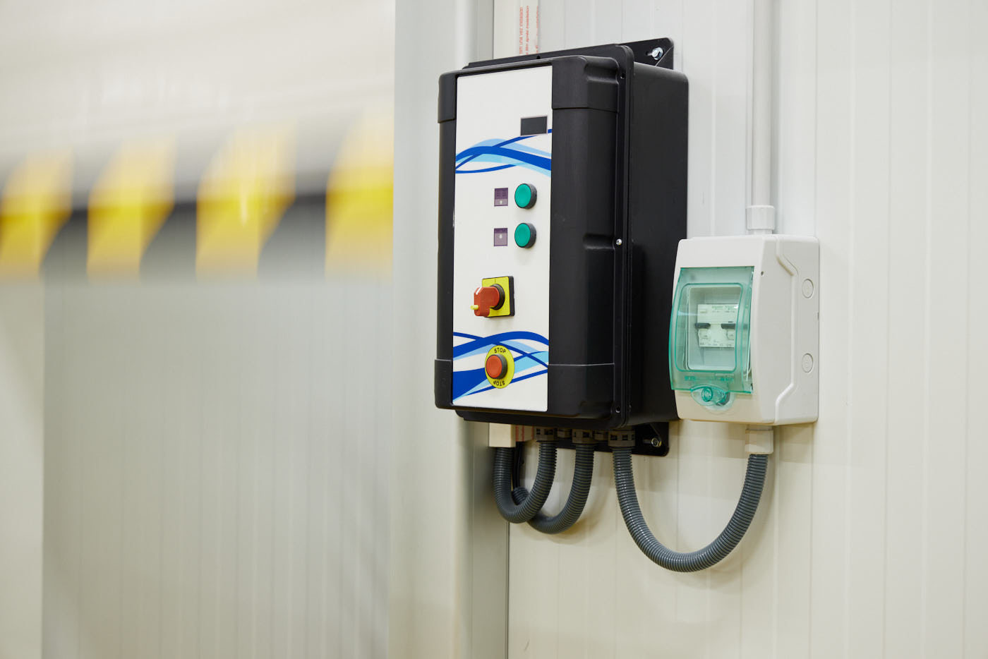 Panel control puerta rápida para camara de frío