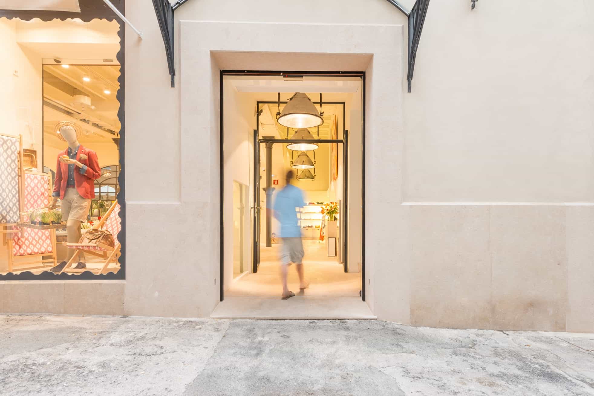 puerta automatica para comercio tienda negocio pequeno