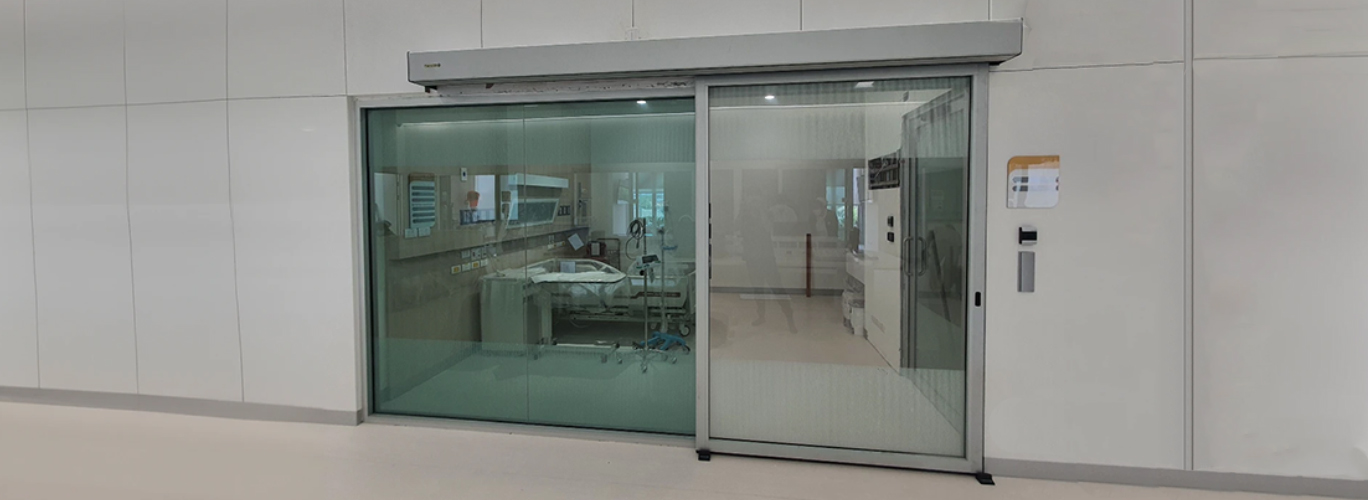 Porta automática do Sri Sawan Hospital Tailândia